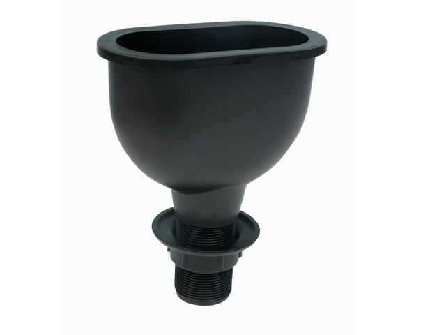 Oval vulcathene drip cup
