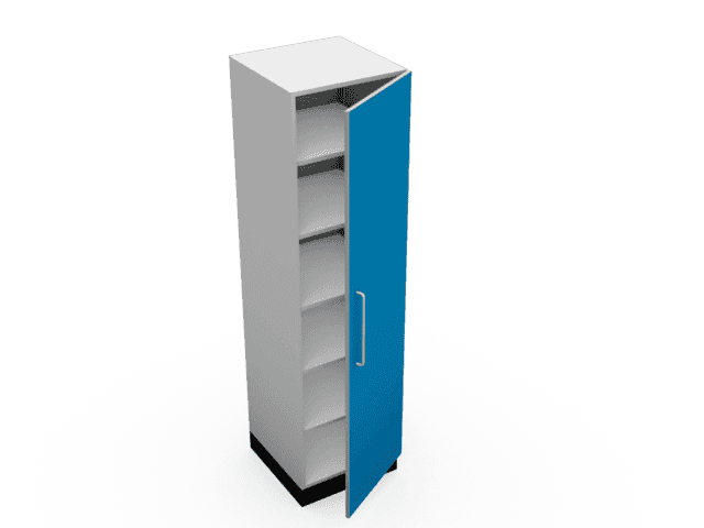 Single 1 door tall storage unit