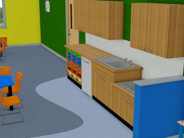 Educational kitchen visualisation