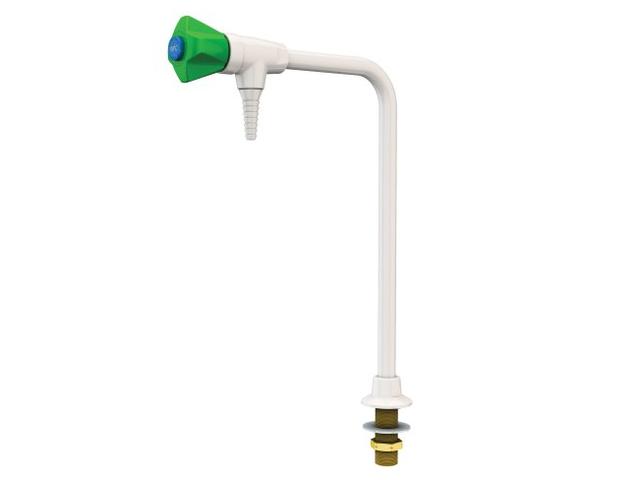 Pillar tap with hand wheel & removable nozzle