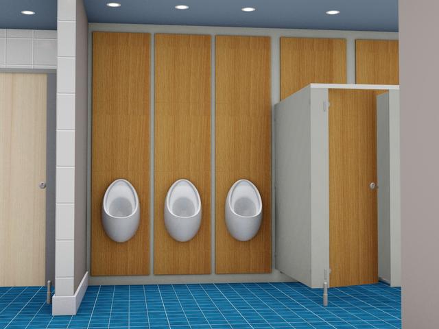 IPS with urinal